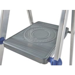 Werner Aluminium 1.68m 5 Step Platform Step Ladder
