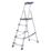 Werner Aluminium 1.68m 5 Step Platform Step Ladder