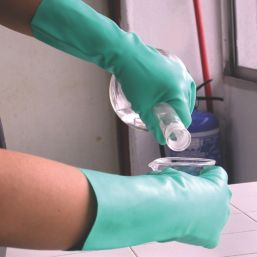 Site  Chemical-Resistant Gauntlets Green Large