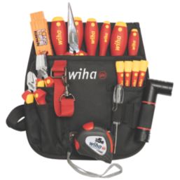 Wiha  VDE Electricians Tool Set with Belt Pouch 18 Pieces