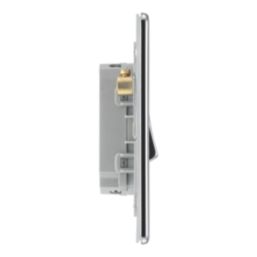 LAP  20A 16AX 4-Gang 2-Way Light Switch  Polished Chrome