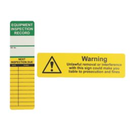 Essentials  Universal Inspection Tag Insert Kit 31 Piece Set