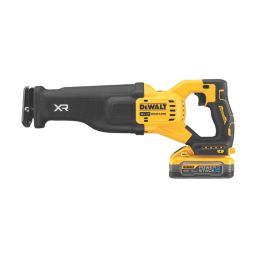 DEWALT DCS386H2T-GB 18V 2 x 5Ah Li-Ion PowerStack Brushless Cordless Reciprocating Saw