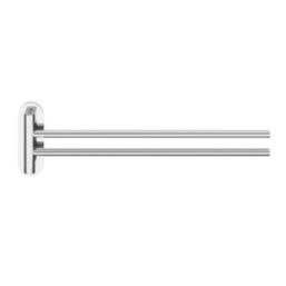 Swirl Caldew Bathroom Towel Rail Chrome 391mm x 40mm x 115mm