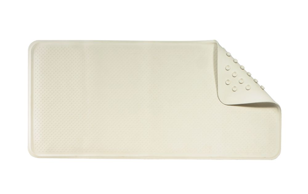 Croydex Hygiene 'N' Clean Rubagrip Bath Mat White 740mm x 340mm - Screwfix
