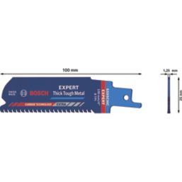 Bosch Expert S555CHC Metal Reciprocating Saw Blade 100mm
