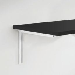 RB UK Black Twin Slot Shelves 600mm x 250mm x 19mm