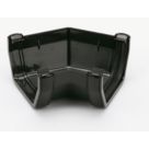 FloPlast  uPVC 135° Square Gutter Angle Black 114mm
