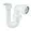 McAlpine Tubular P Trap White 40mm