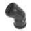 FloPlast Push-Fit Bend Black 135° 40mm