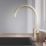 Grohe Ambi Dual Lever Kitchen Sink Mixer Tap Brushed Nickel