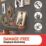 Command Self-Adhesive Picture Hanging Strips Small/Medium 12 Piece Set