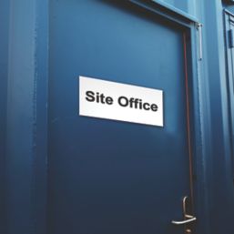 Essentials  "Site Office" Sign 150mm x 300mm