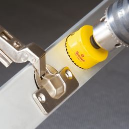 Starrett KCS03001 3-Saw Multi-Material Electricians Cordless Smooth Cutting Holesaw Set