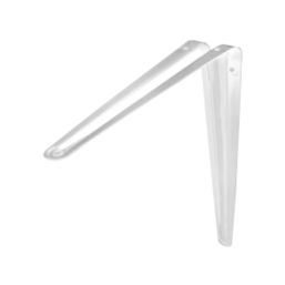 Essentials London Shelf Brackets White 100mm x 75mm 20 Pack