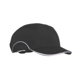 JSP HardCap Short Peak Bump Cap Black One Size
