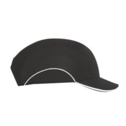 JSP HardCap Short Peak Bump Cap Black One Size