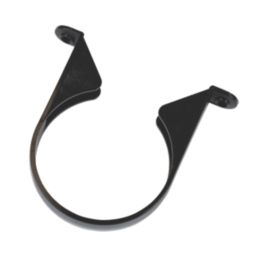 FloPlast  Pipe Clips Black 110mm 5 Pack