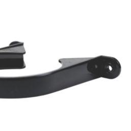 FloPlast  Pipe Clips Black 110mm 5 Pack