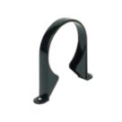 FloPlast  Pipe Clips Black 110mm 5 Pack