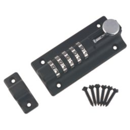 Smith & Locke Gate Bolt Black 132mm