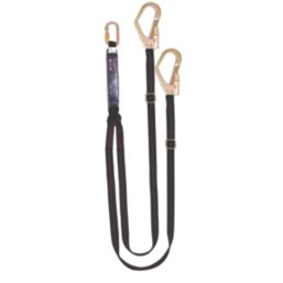 JSP Spartan Double Fall Arrest Adjustable Webbing Lanyard