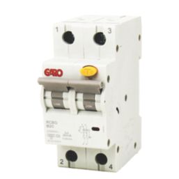 Garo RCBOGRB20 20A 30mA Type A SP A Curve  RCBO