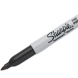 Sharpie  Fine Tip Black Permanent Marker 2 Pack