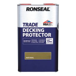 Ronseal Trade 5Ltr Natural  Decking Protector