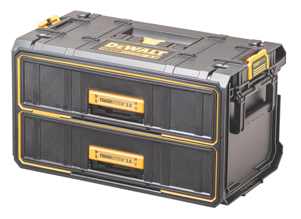 DeWalt ToughSystem 2.0 Storage Carry Case Carrying Toolbox Trolley Heavy  Duty