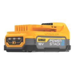 DEWALT DCB1102E2-GB 18V 1.7Ah Li-Ion PowerStack Battery & Charger Kit