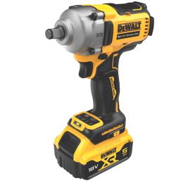 DeWalt DCF891P2T-GB 18V 2 x 5.0Ah Li-Ion XR Brushless Cordless Impact Wrench