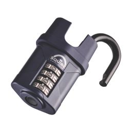 Squire  Water-Resistant Closed Shackle Combination  Padlock Blue 50mm