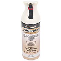 Rust-oleum Universal Spray Paint  Gloss White 400ml