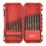 Milwaukee  Round Shank Metal Drill Bit Set 19 Pieces