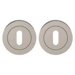 Smith & Locke Lormel Standard Escutcheon (Pair) Satin Nickel 50mm