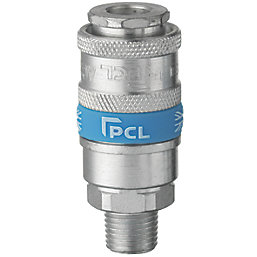 PCL AC21CM  Airflow Male Coupling Socket 1/4"