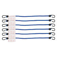 Smith & Locke Bungee Cords 600 x 10mm 6 Pack