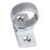 Smith & Locke Sash Window Ring Pull Satin Chrome 42mm x 33mm