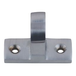 Smith & Locke Sash Window Ring Pull Satin Chrome 42mm x 33mm