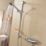Aqualisa Colt Rear-Fed Exposed Chrome Thermostatic Mixer Shower