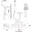 Aqualisa Colt Rear-Fed Exposed Chrome Thermostatic Mixer Shower