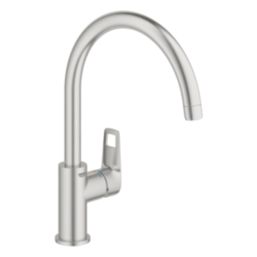 Grohe Start Cumbria Single Lever Kitchen Sink Mixer Tap Supersteel