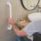 Glomma Straight Household Grab Rail White 450mm