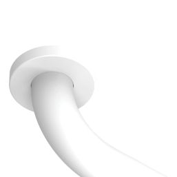 Glomma Straight Household Grab Rail White 450mm