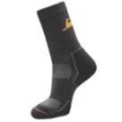 Snickers RuffWork Socks Black Size 4-6 2 Pack
