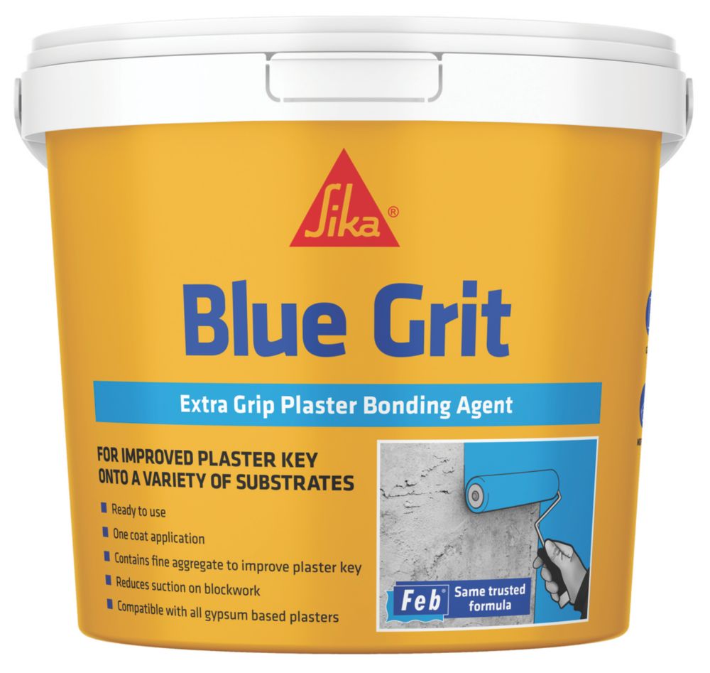 Feb Febond Blue Grit HighPerformance Plasterers Grip Coat Bonding
