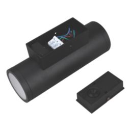 Lexco Alruba Outdoor LED Wall Light Black 23W 3500lm