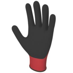 Site  Gloves Red / Black Large