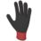 Site  Gloves Red / Black Large